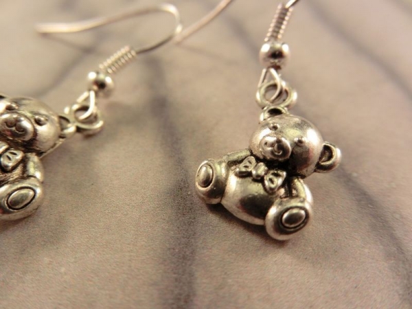 Teddy Ohrringe Vintage Optik Bär Kuscheltier